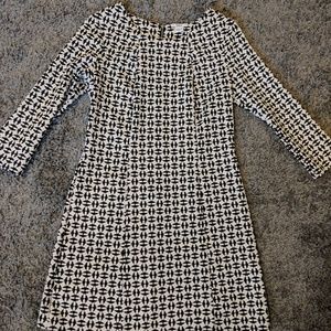 Bar III pattern quarter sleeve dress.
